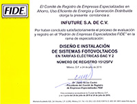CERTIFICADO FIDE