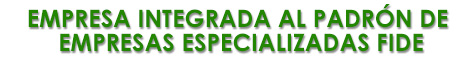 CERTIFICADO FIDE